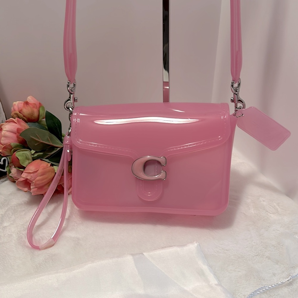 Coach jelly tabby shoulder bag Pink
